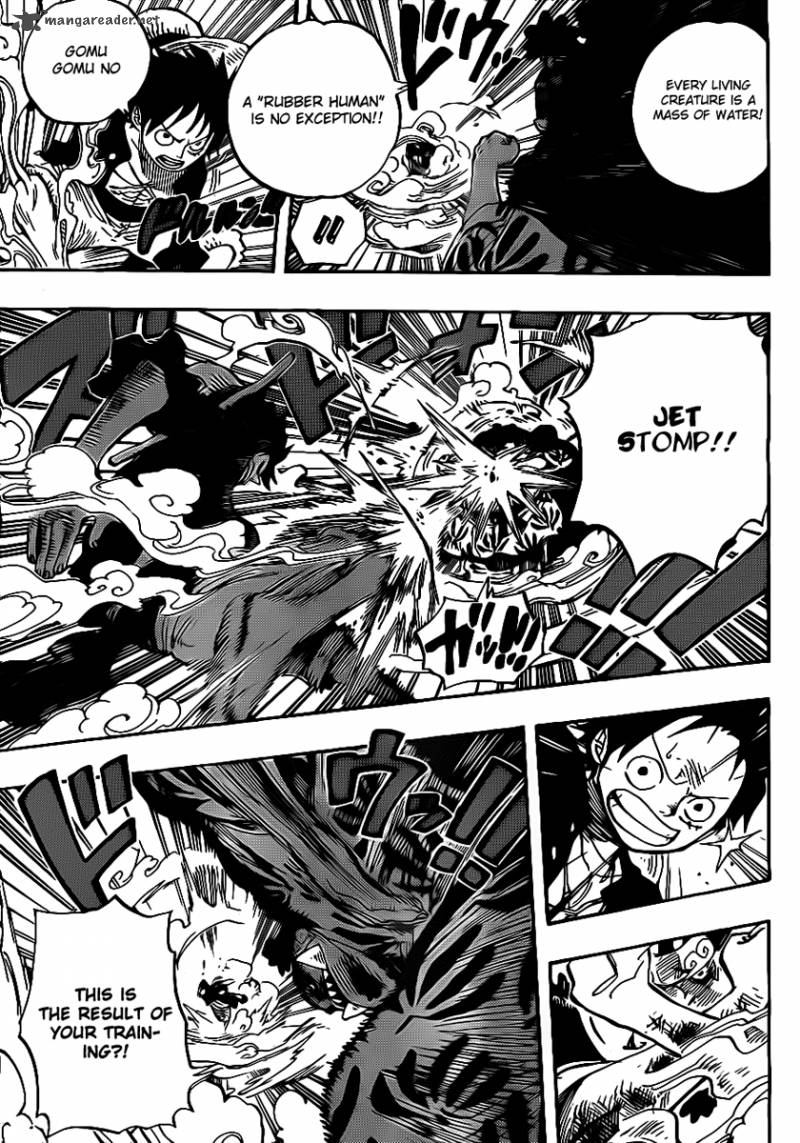 One Piece Chapter 629 page 5 - Chapter 629: Former Warlord in the Way
