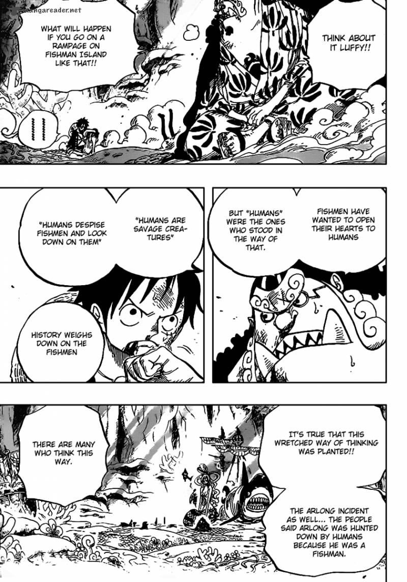 One Piece Chapter 629 page 8 - Chapter 629: Former Warlord in the Way