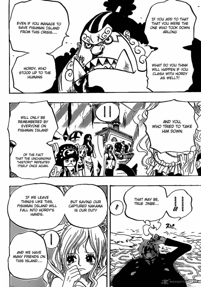 One Piece Chapter 629 page 9 - Chapter 629: Former Warlord in the Way
