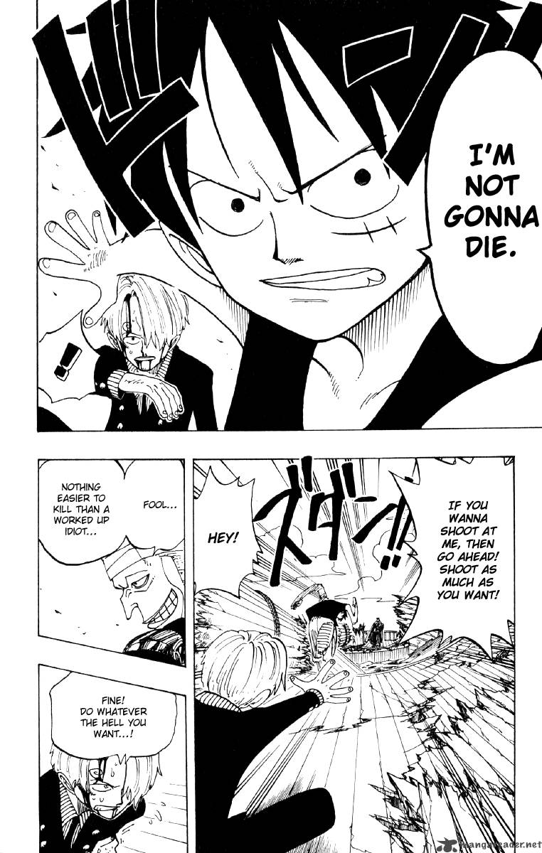 One Piece Chapter 63 page 12 - Chapter 63: I Won't Die