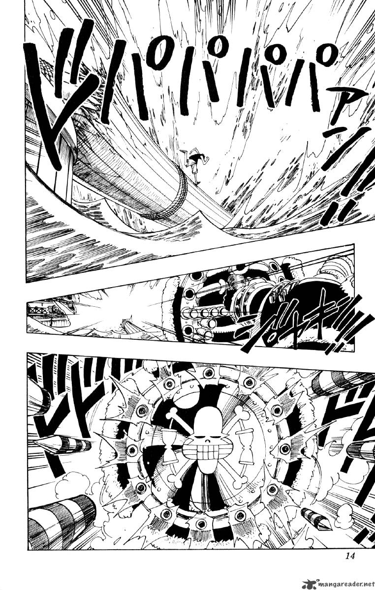 One Piece Chapter 63 page 14 - Chapter 63: I Won't Die
