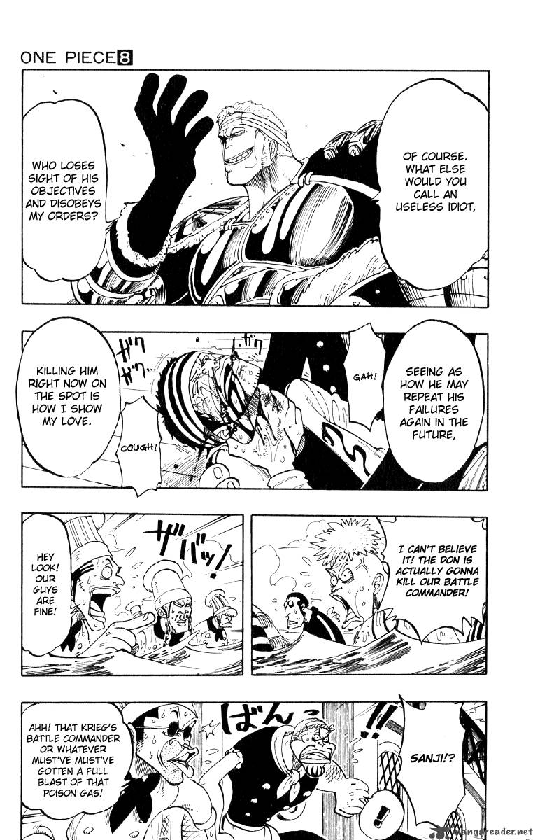 One Piece Chapter 63 page 9 - Chapter 63: I Won't Die