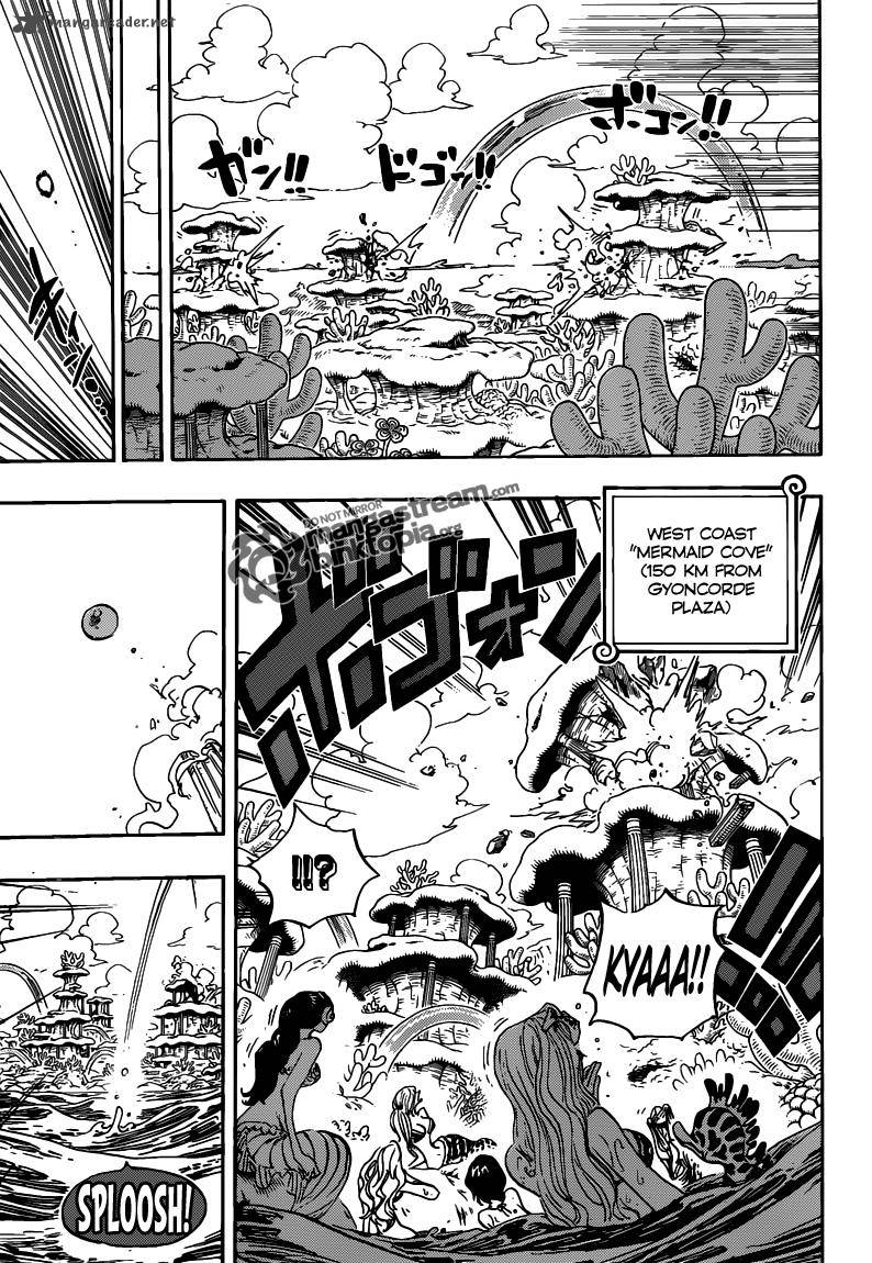 One Piece Chapter 631 page 10 - Chapter 631: Gyoncorde Plaza