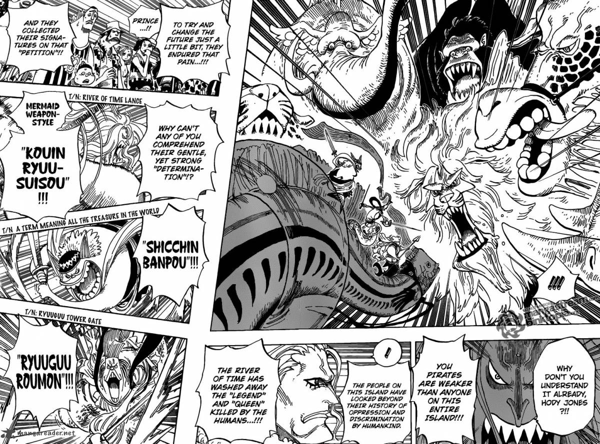 One Piece Chapter 631 page 13 - Chapter 631: Gyoncorde Plaza