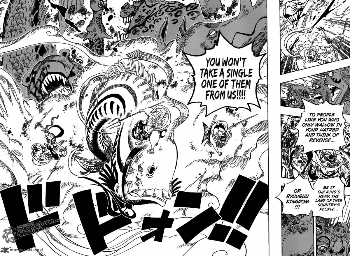 One Piece Chapter 631 page 14 - Chapter 631: Gyoncorde Plaza