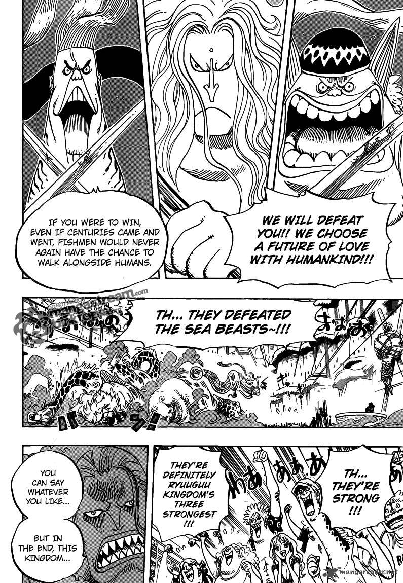 One Piece Chapter 631 page 15 - Chapter 631: Gyoncorde Plaza