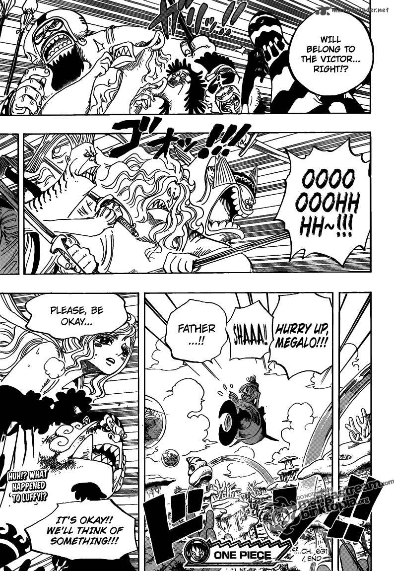 One Piece Chapter 631 page 16 - Chapter 631: Gyoncorde Plaza