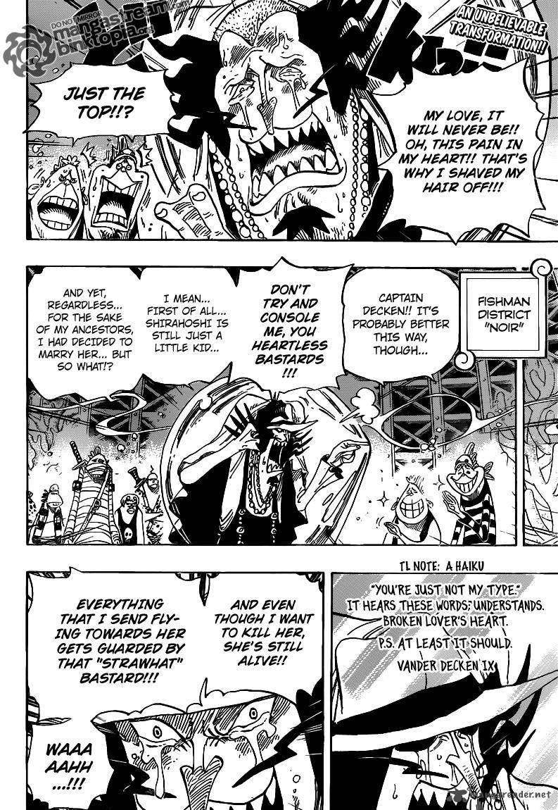 One Piece Chapter 631 page 2 - Chapter 631: Gyoncorde Plaza