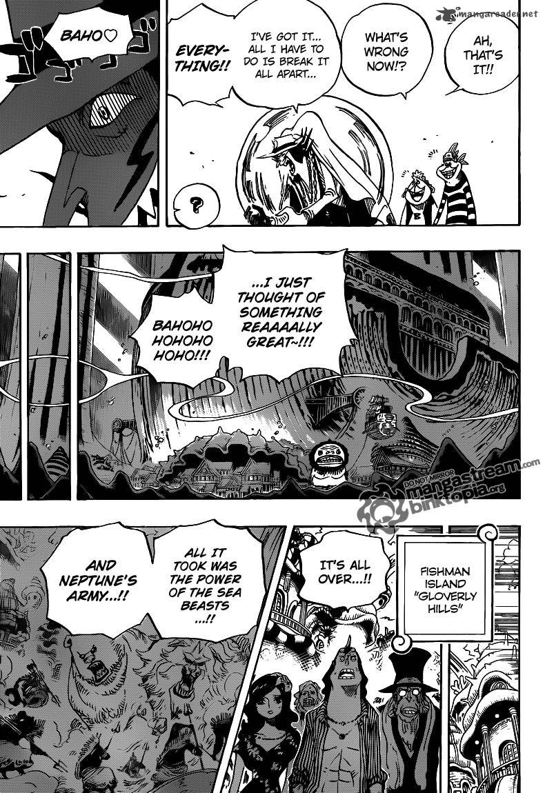 One Piece Chapter 631 page 3 - Chapter 631: Gyoncorde Plaza