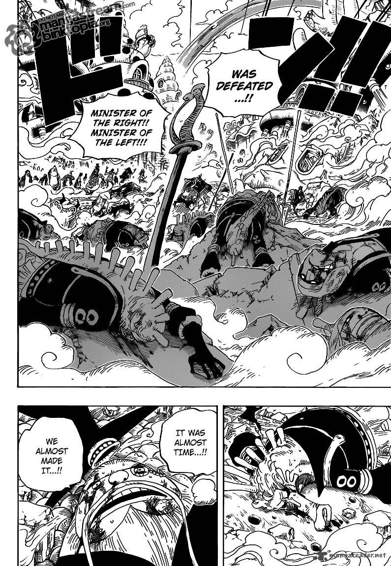 One Piece Chapter 631 page 4 - Chapter 631: Gyoncorde Plaza