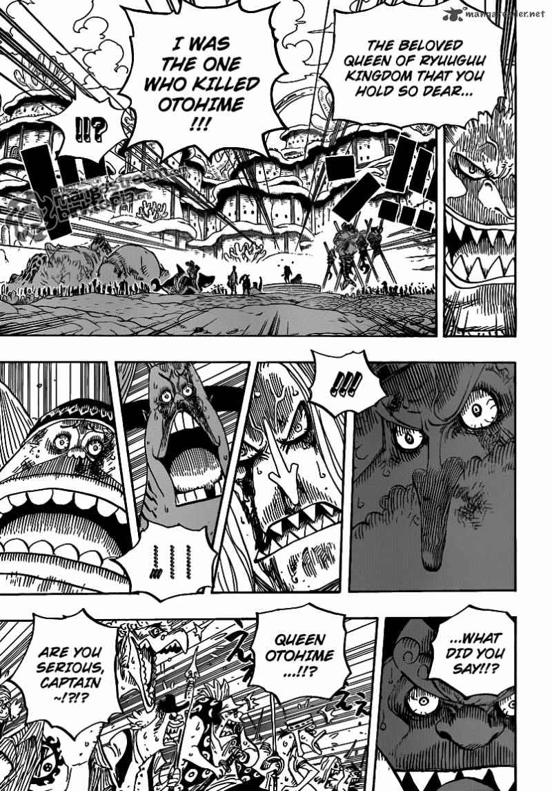 One Piece Chapter 632 page 13 - Chapter 632: I Knew