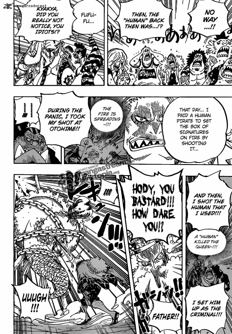 One Piece Chapter 632 page 14 - Chapter 632: I Knew