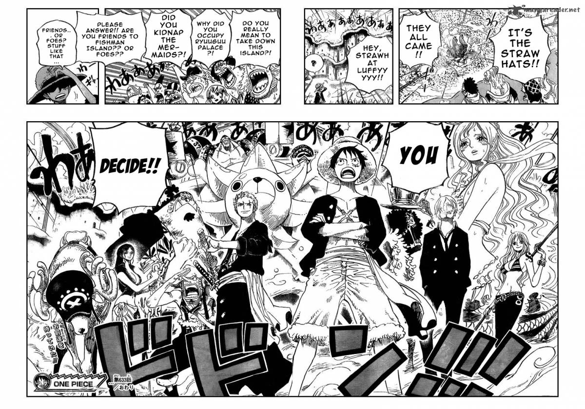 One Piece Chapter 633 page 16 - Chapter 633: Friend or Foe
