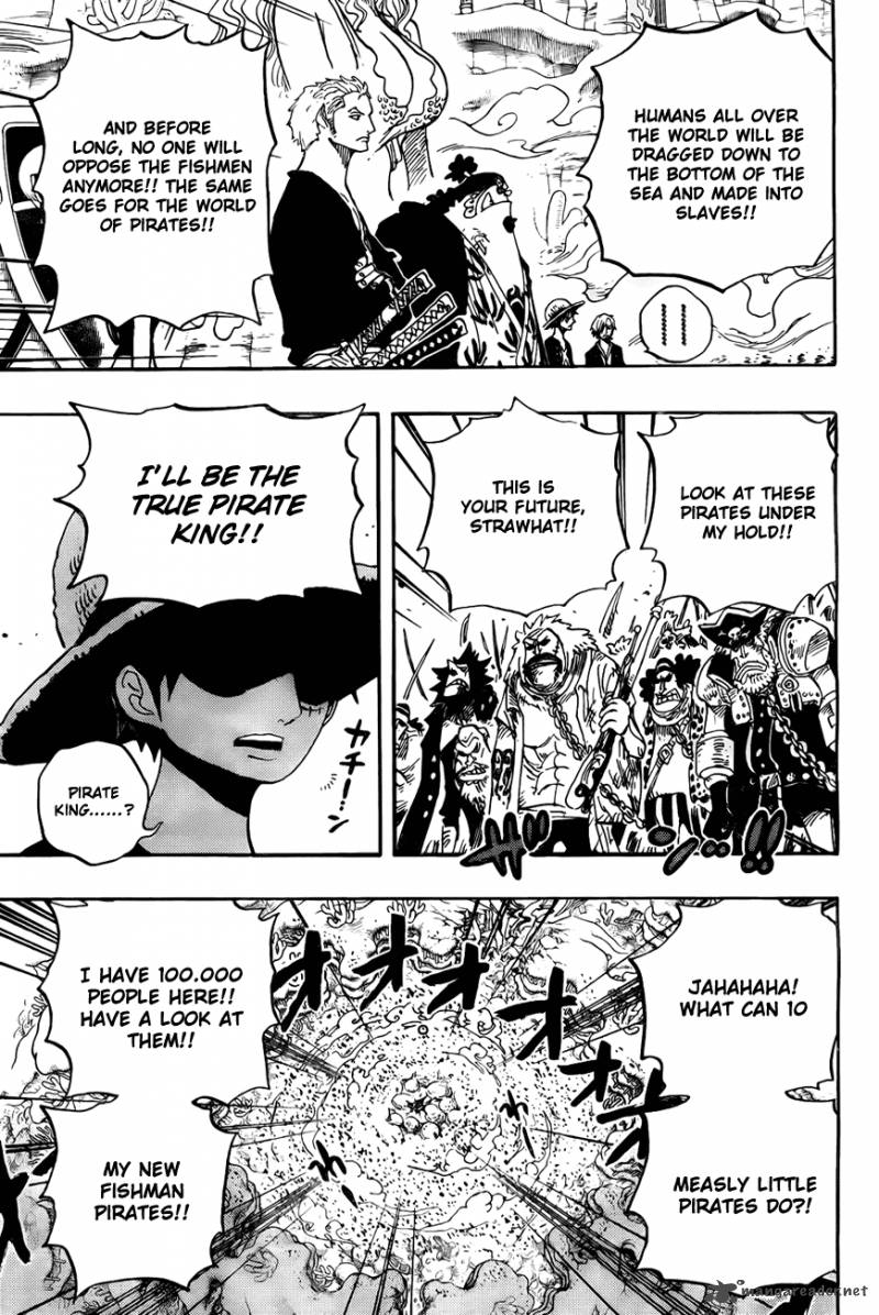 One Piece Chapter 634 page 11 - Chapter 634: 100,000 vs. 10