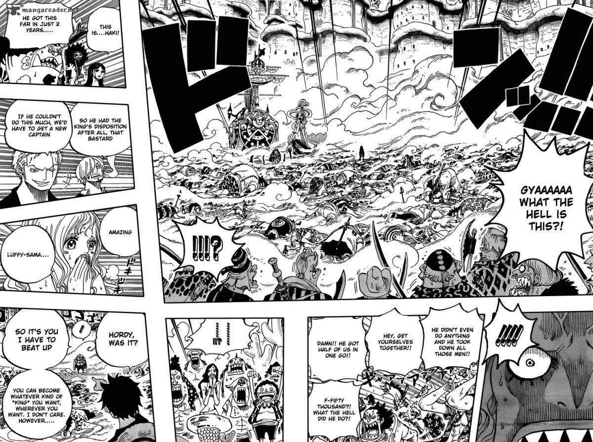 One Piece Chapter 634 page 13 - Chapter 634: 100,000 vs. 10