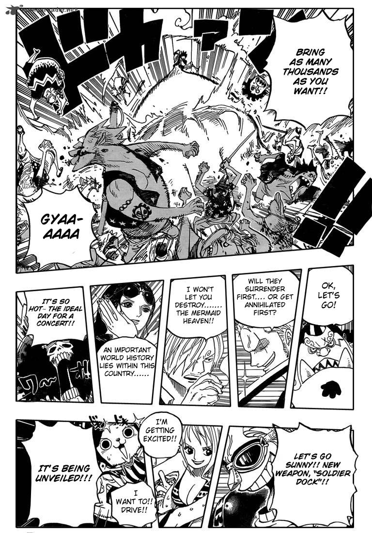 One Piece Chapter 634 page 15 - Chapter 634: 100,000 vs. 10