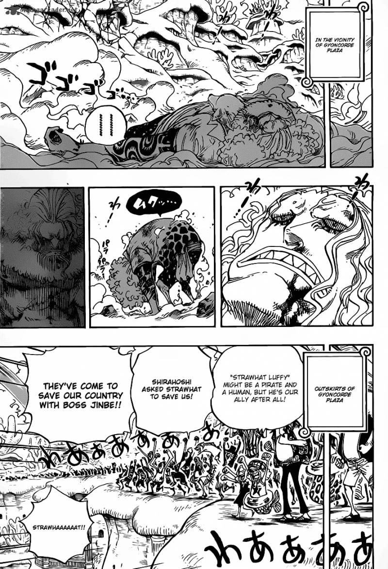 One Piece Chapter 634 page 6 - Chapter 634: 100,000 vs. 10