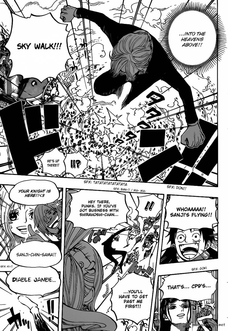 One Piece Chapter 635 page 10 - Chapter 635: So Scared I Ran Up to the Sky