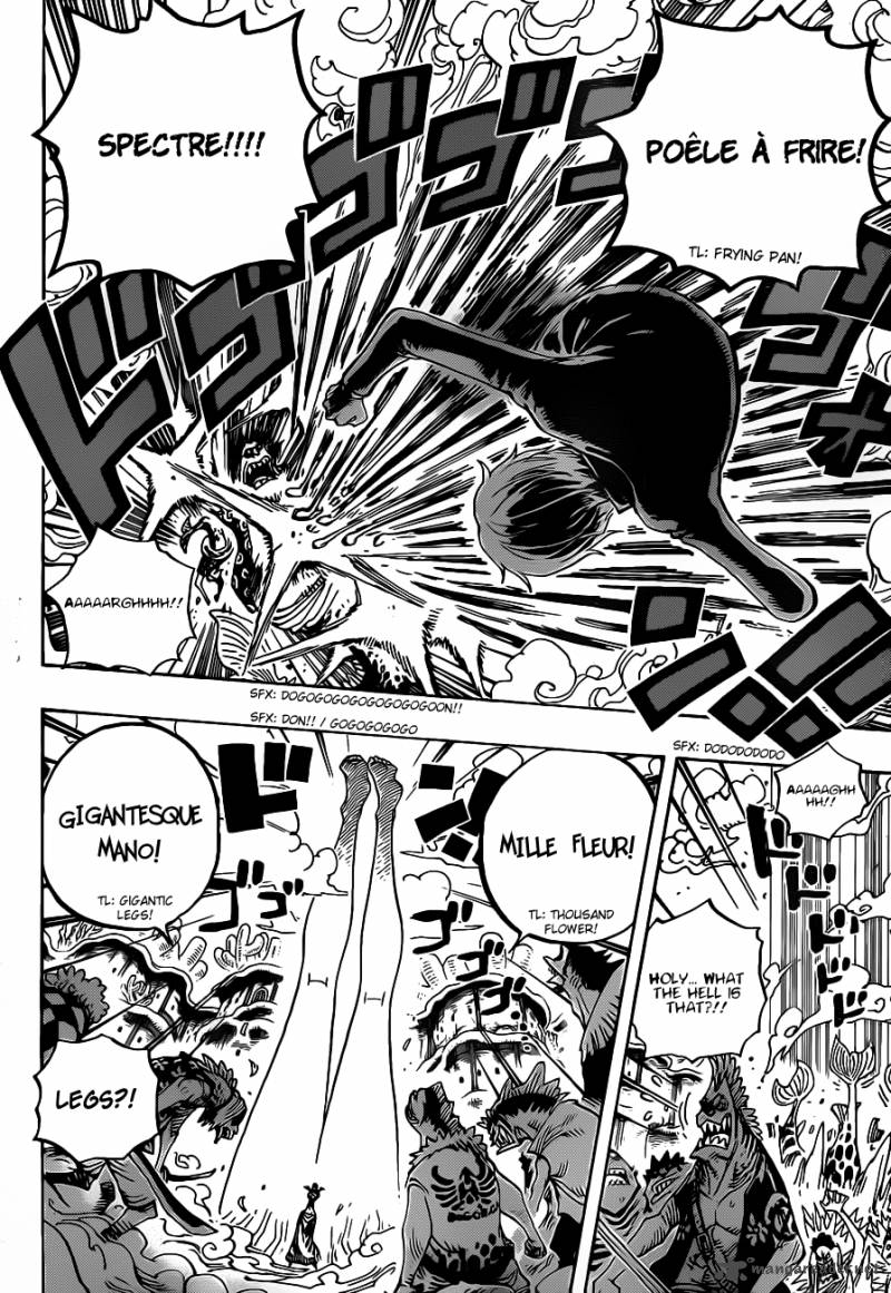 One Piece Chapter 635 page 11 - Chapter 635: So Scared I Ran Up to the Sky
