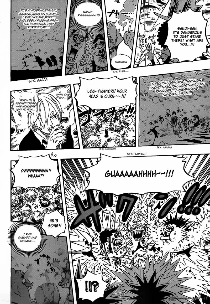 One Piece Chapter 635 page 9 - Chapter 635: So Scared I Ran Up to the Sky