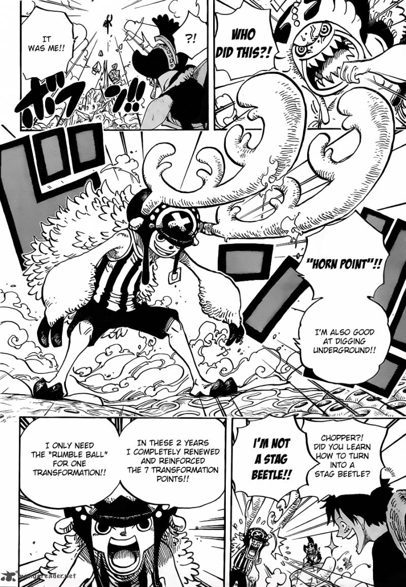 One Piece Chapter 636 page 11 - Chapter 636: General from Futureland