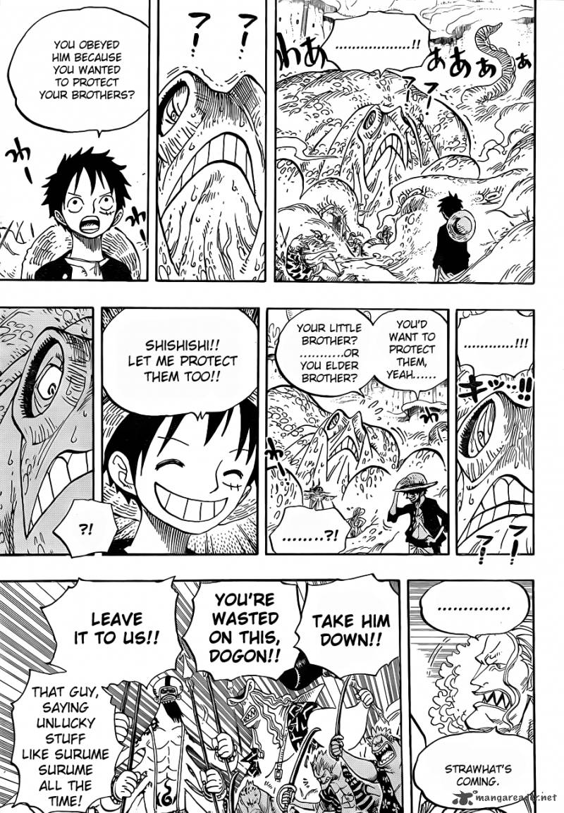 One Piece Chapter 636 page 14 - Chapter 636: General from Futureland