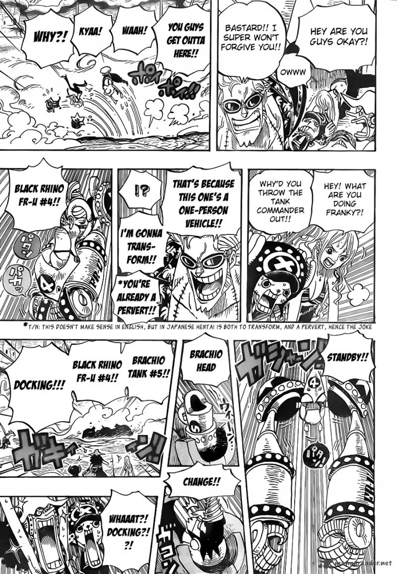 One Piece Chapter 636 page 4 - Chapter 636: General from Futureland