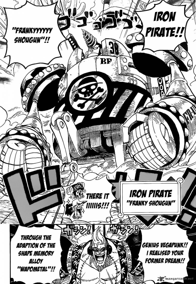 One Piece Chapter 636 page 5 - Chapter 636: General from Futureland