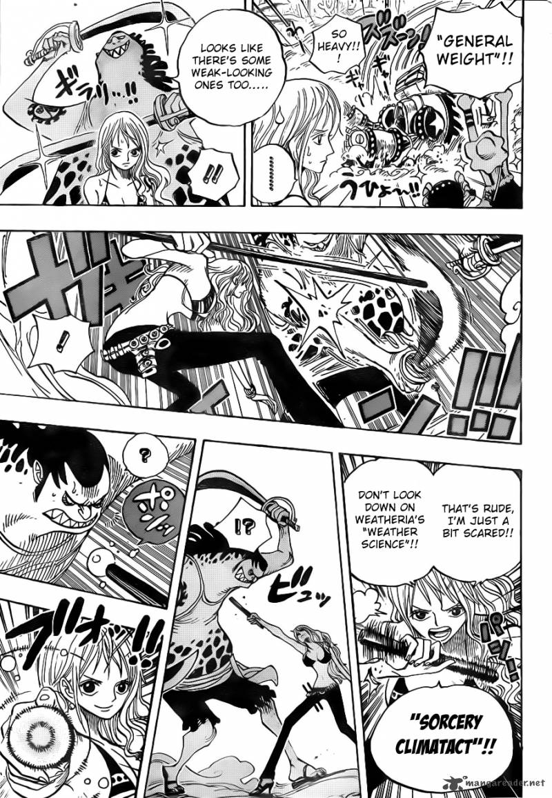 One Piece Chapter 636 page 8 - Chapter 636: General from Futureland