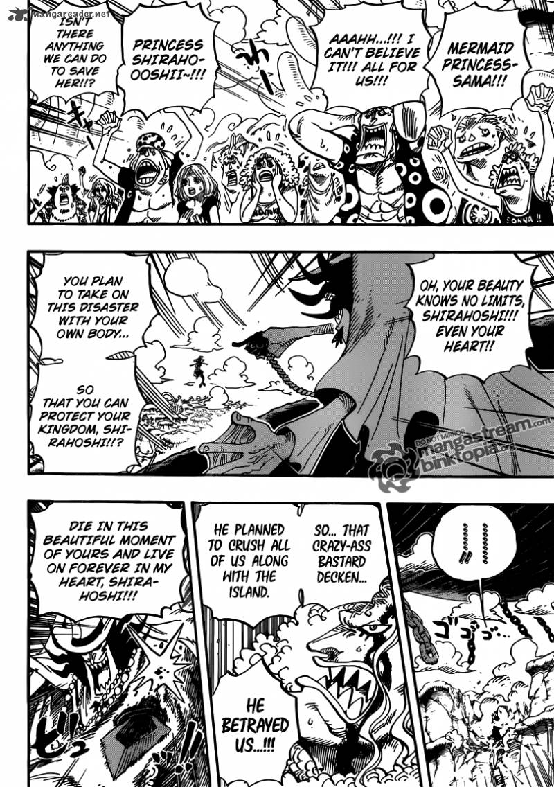 One Piece Chapter 637 page 15 - Chapter 637: The Ancient Ark