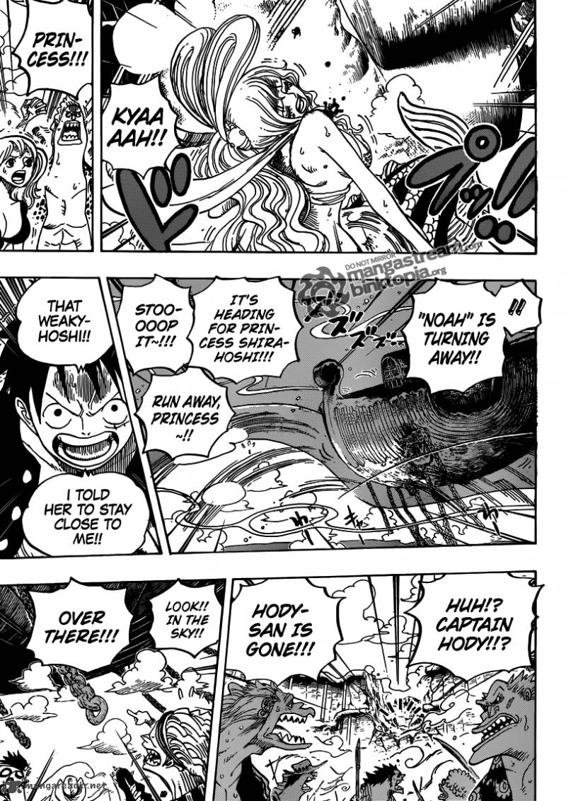 One Piece Chapter 637 page 16 - Chapter 637: The Ancient Ark