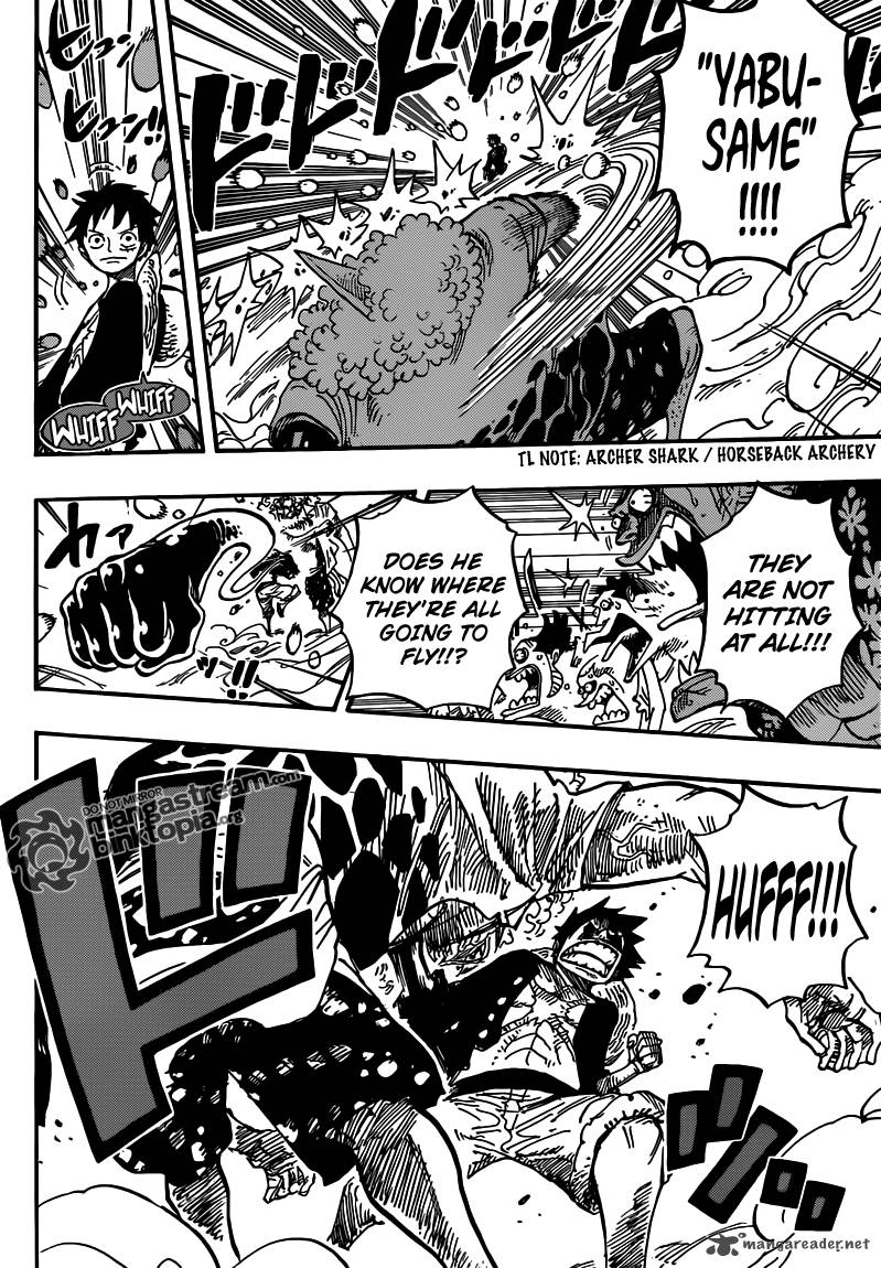 One Piece Chapter 637 page 6 - Chapter 637: The Ancient Ark