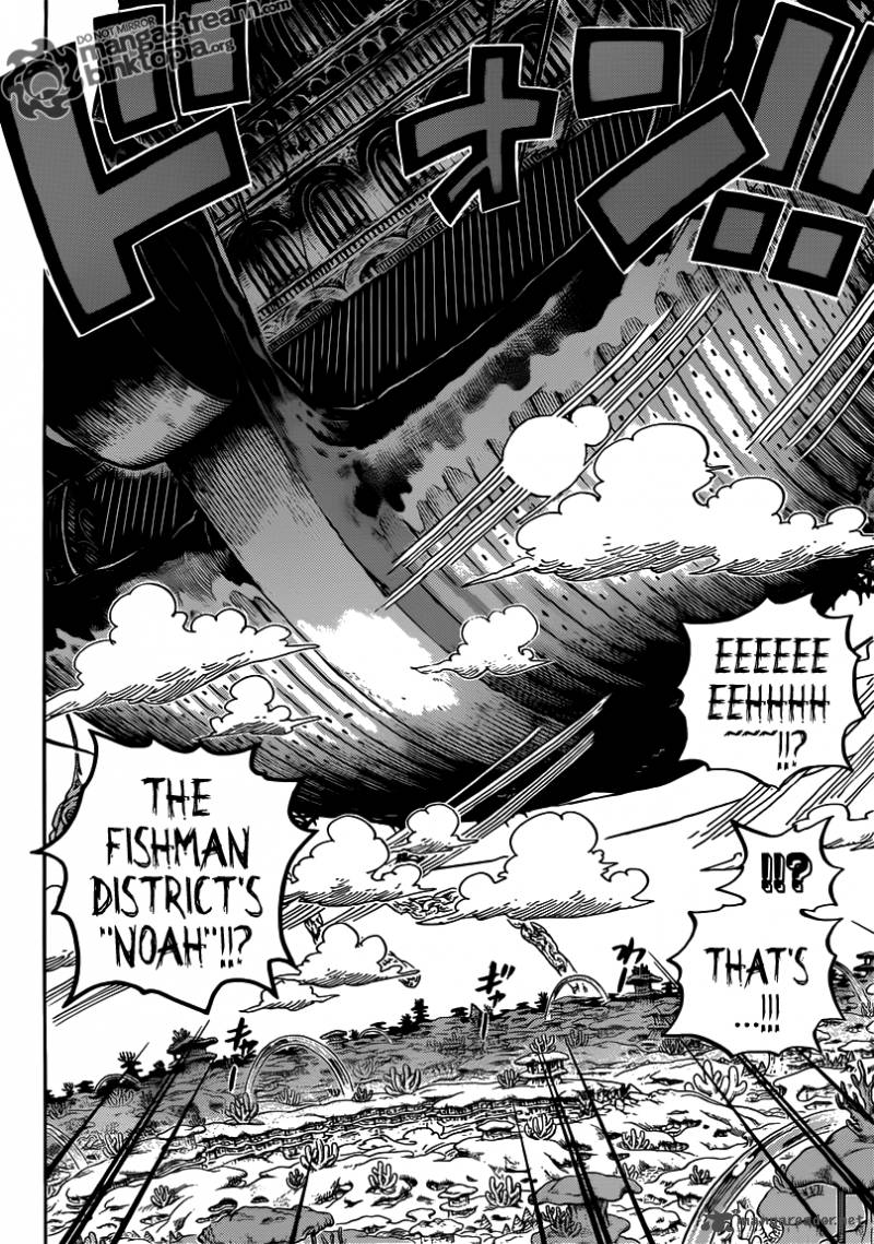 One Piece Chapter 637 page 8 - Chapter 637: The Ancient Ark