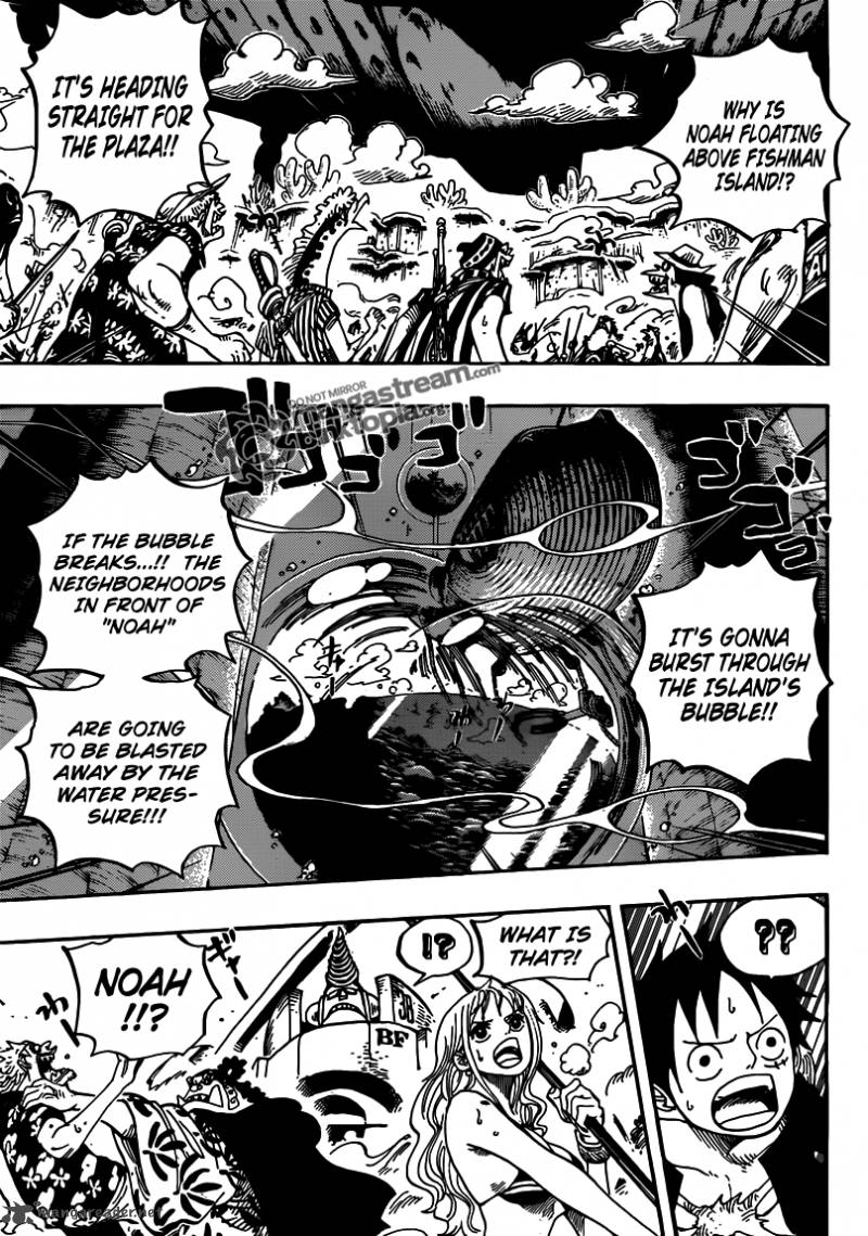 One Piece Chapter 637 page 9 - Chapter 637: The Ancient Ark