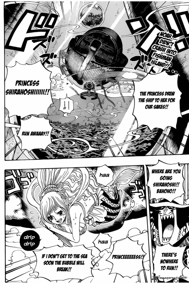 One Piece Chapter 638 page 2 - Chapter 638: Escape-Hoshi