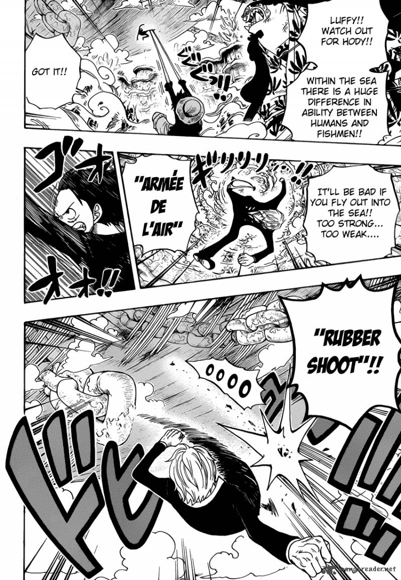 One Piece Chapter 638 page 4 - Chapter 638: Escape-Hoshi