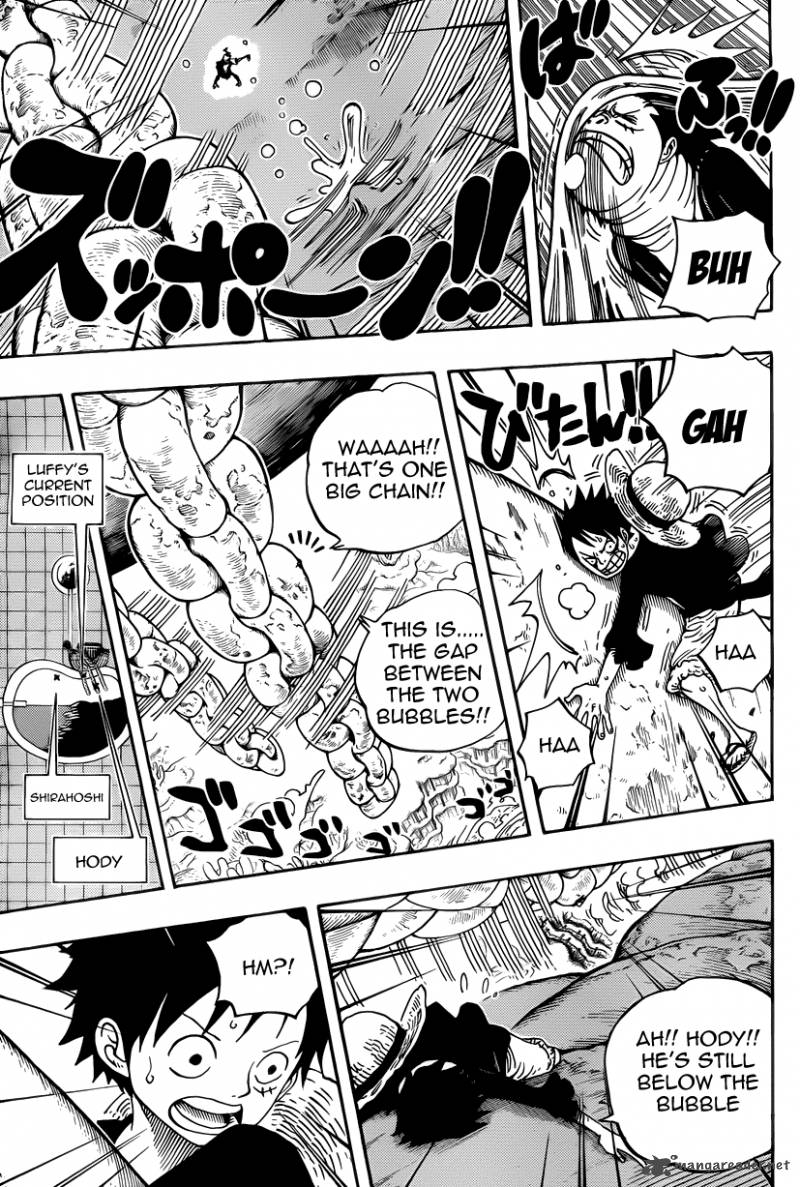 One Piece Chapter 638 page 5 - Chapter 638: Escape-Hoshi