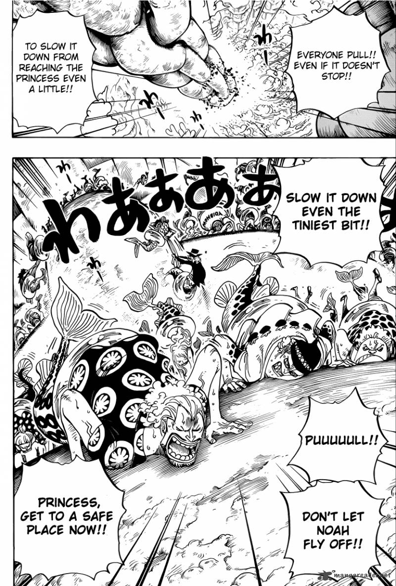 One Piece Chapter 638 page 6 - Chapter 638: Escape-Hoshi