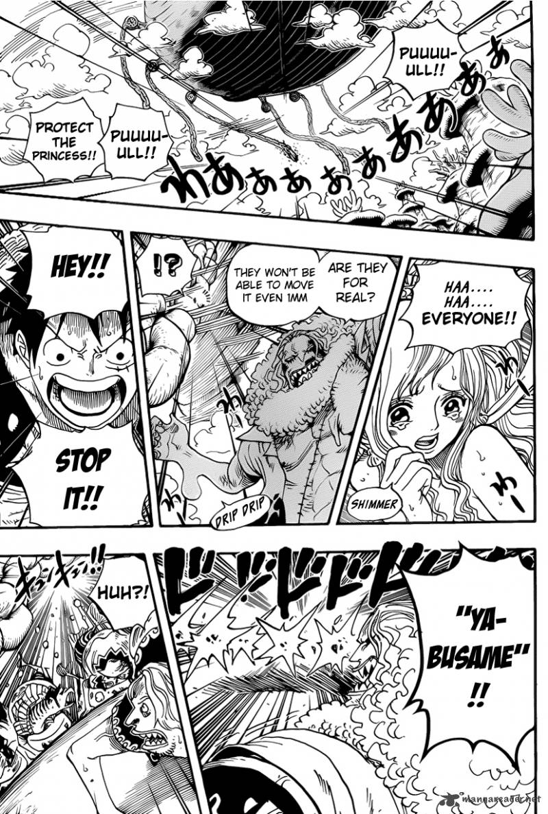 One Piece Chapter 638 page 7 - Chapter 638: Escape-Hoshi