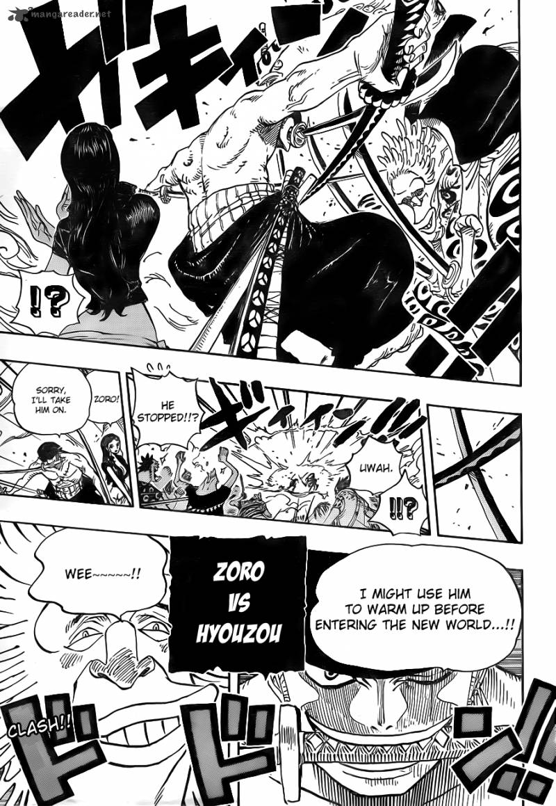 One Piece Chapter 639 page 18 - Chapter 639: Protect Everything
