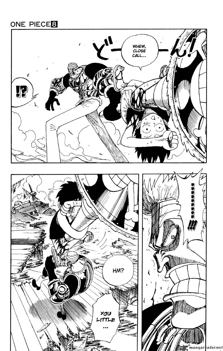 One Piece Chapter 64 page 12 - Chapter 64: The Mighty Battle Spear