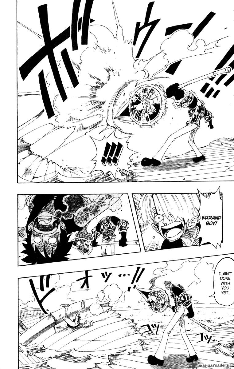 One Piece Chapter 64 page 15 - Chapter 64: The Mighty Battle Spear