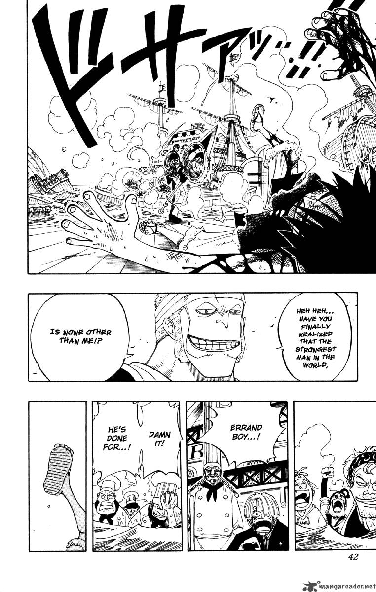 One Piece Chapter 64 page 17 - Chapter 64: The Mighty Battle Spear