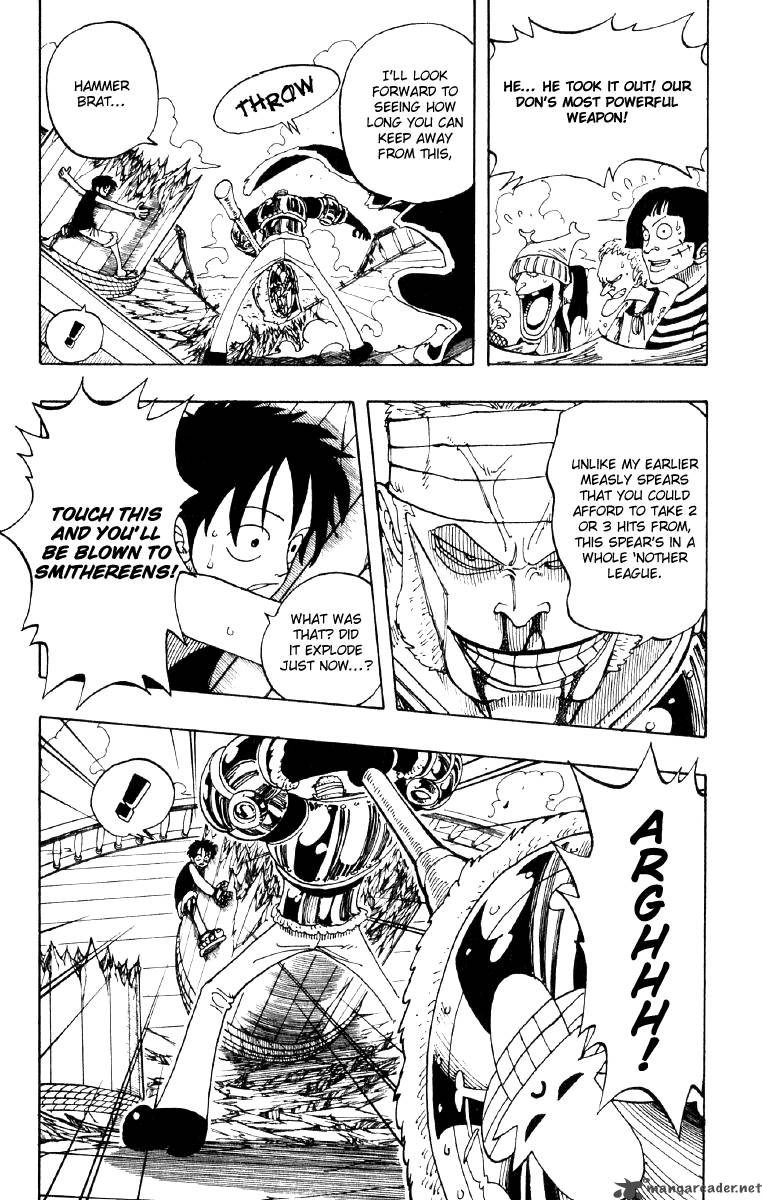One Piece Chapter 64 page 6 - Chapter 64: The Mighty Battle Spear