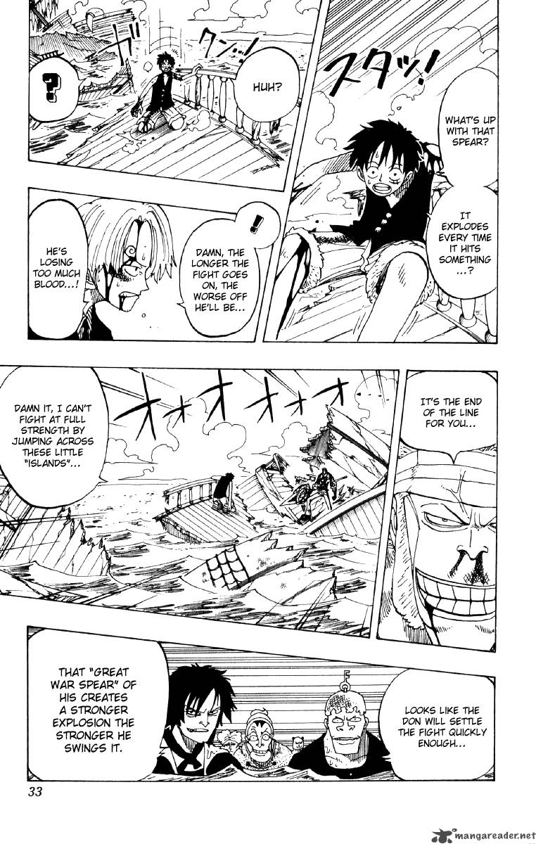 One Piece Chapter 64 page 8 - Chapter 64: The Mighty Battle Spear
