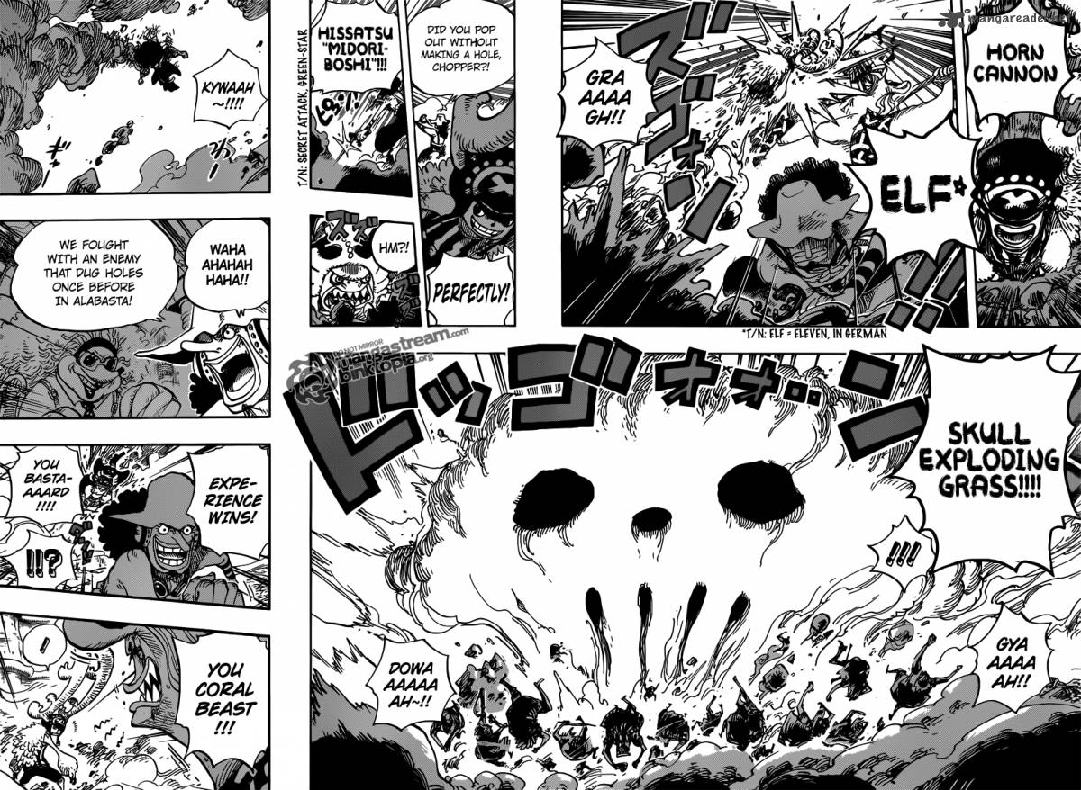 One Piece Chapter 640 page 10 - Chapter 640: Above Fish-Man Island