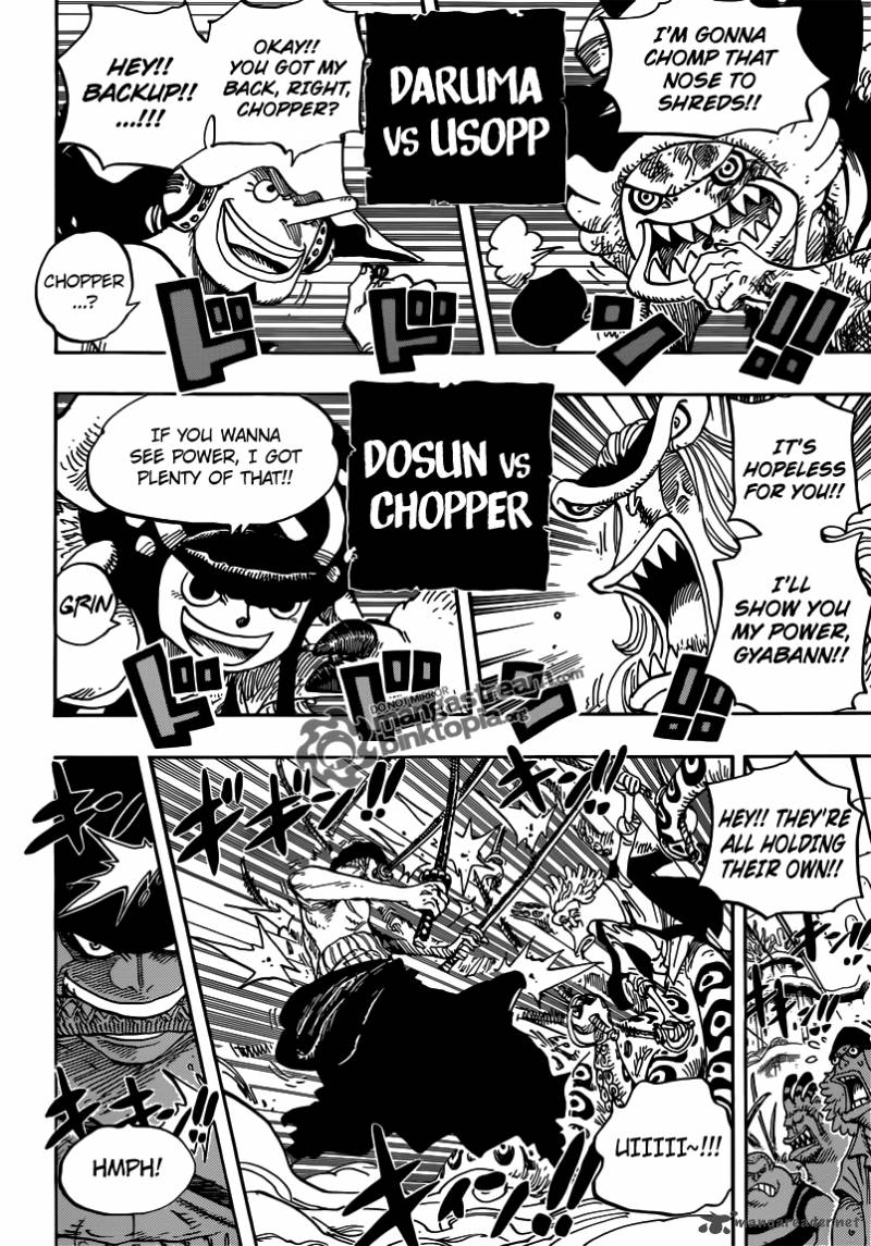 One Piece Chapter 640 page 11 - Chapter 640: Above Fish-Man Island