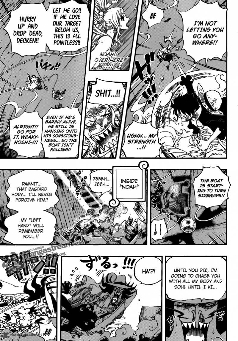 One Piece Chapter 640 page 16 - Chapter 640: Above Fish-Man Island