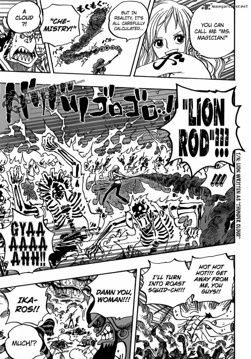 One Piece Chapter 640 page 3 - Chapter 640: Above Fish-Man Island