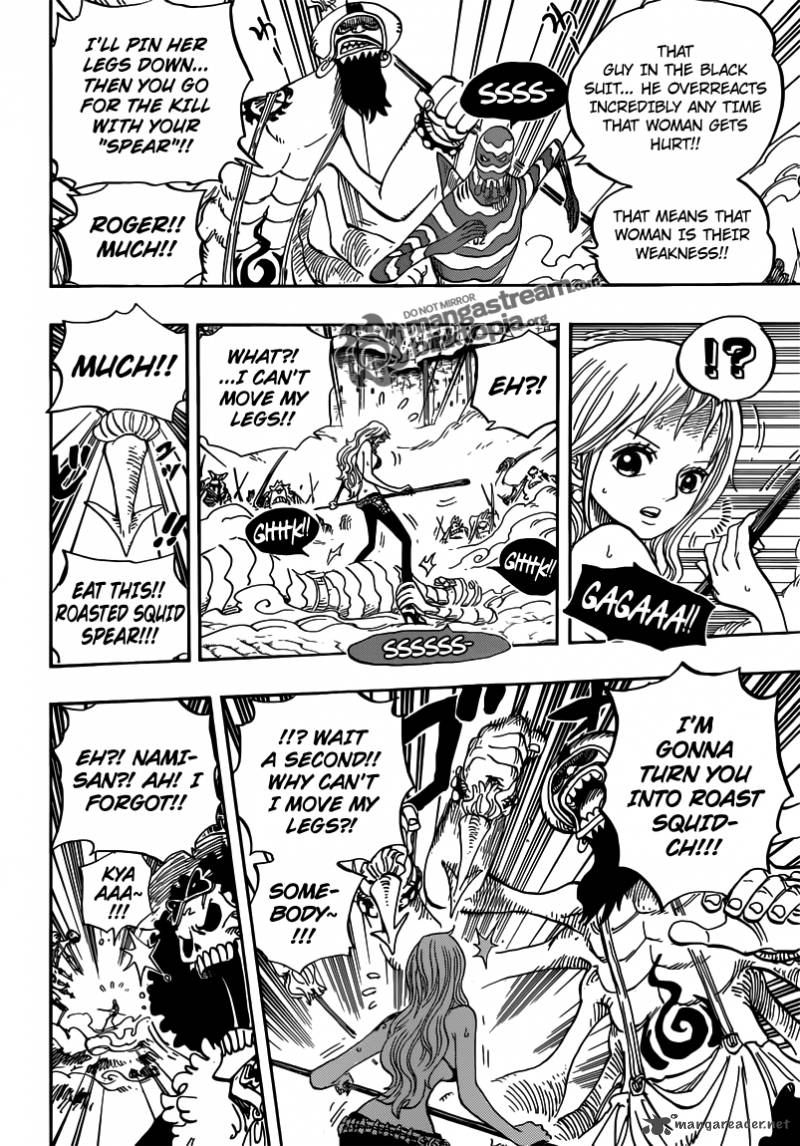 One Piece Chapter 640 page 4 - Chapter 640: Above Fish-Man Island